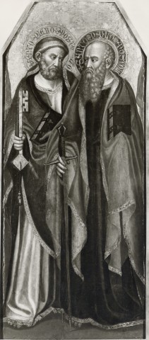 Anonimo — Neri di Nello - sec. XIV - San Pietro e san Paolo — insieme